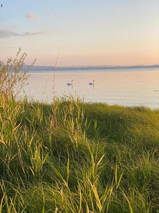 Ferien-Apartment Silberweide Mit Privatstrand Friedrichshafen Luaran gambar
